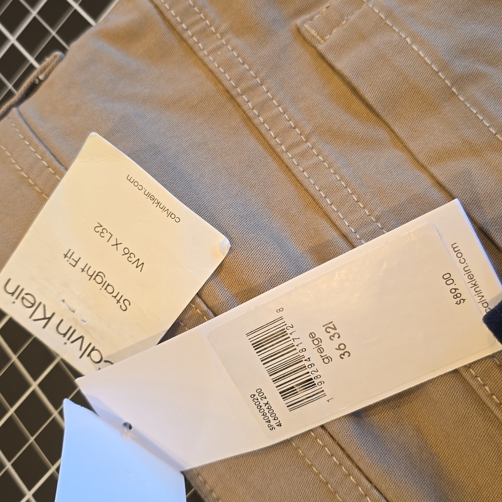 NWT Calvin Klein 36x32 Slim Fit Infinite Flex Waistband Trio - Picture 5 of 16